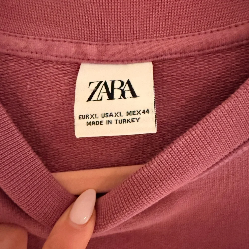 Men’s purple and orange Zara sweater pull over - Picture 5 of 5